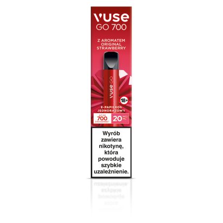 Vuse GO 700 z aromatem Original Strawberry