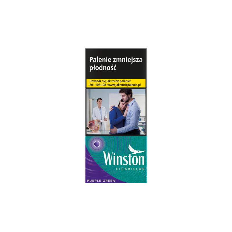 WINSTON CIGARILLOS PURPLE GREEN 10,50*!