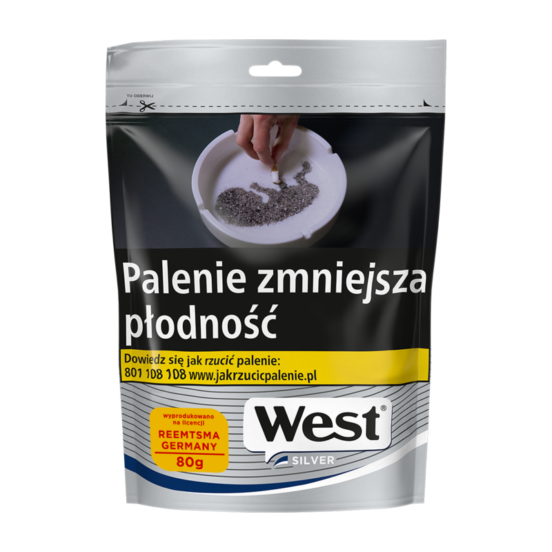 TYTOŃ WEST SILVER 75g 52,99*!