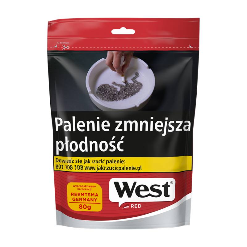 TYTOŃ WEST RED 75g 52,99*!