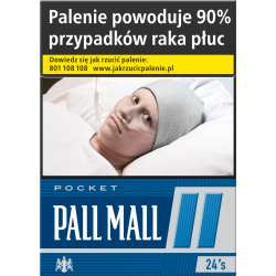 PALL MALL 24  BLUE POCKET...