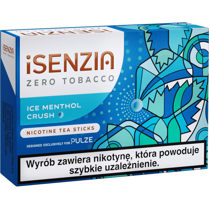 iSENZIA Zero Tobacco Ice Menthol Crush