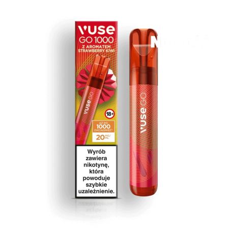 Vuse GO 1000 z aromatem Strawberry Kiwi