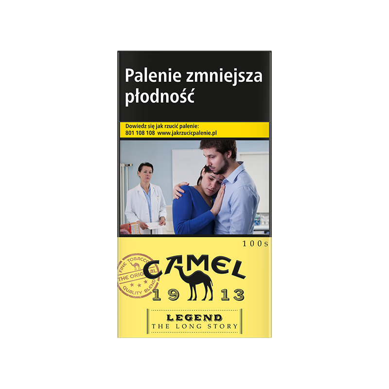 CAMEL LEGEND 100 YELLOW  20,99