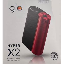 Glo™ Hyper X2 BLACK/RED Starter Kit NHT New